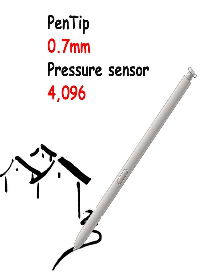 كاوشونغ قلم بديل لجهاز سامسونج جالاكسي S25 ألترا، قلم بديل لجهاز سامسونج جالاكسي S25 ألترا 5G 6.9 بوصة بجميع إصداراته، EJ-PS938BBEGUJ (رمادي فاتح) - Image 2